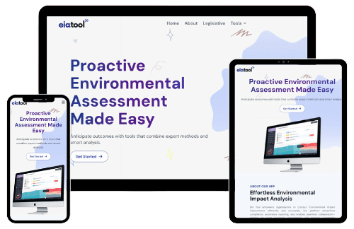 Laptop showing responsive design
