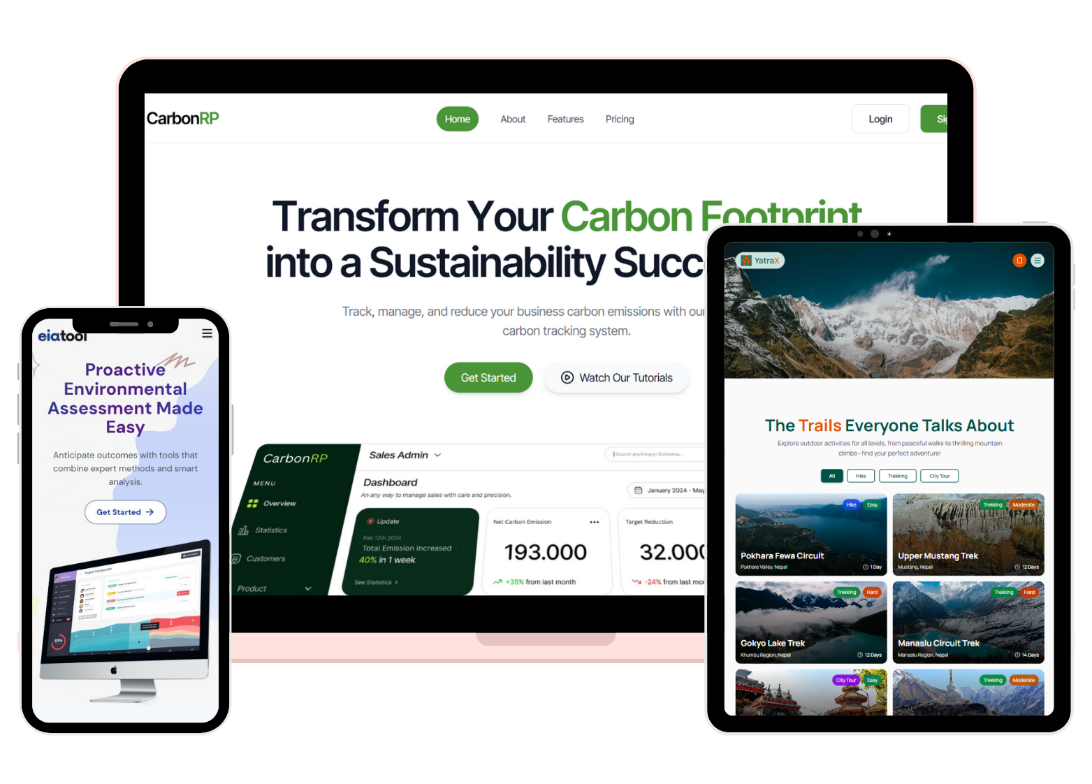 Responsive web and mobile products by Neutrotex